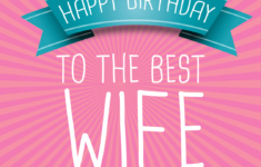 To The Best Wife Ever Free Birthday Card Greetings Island