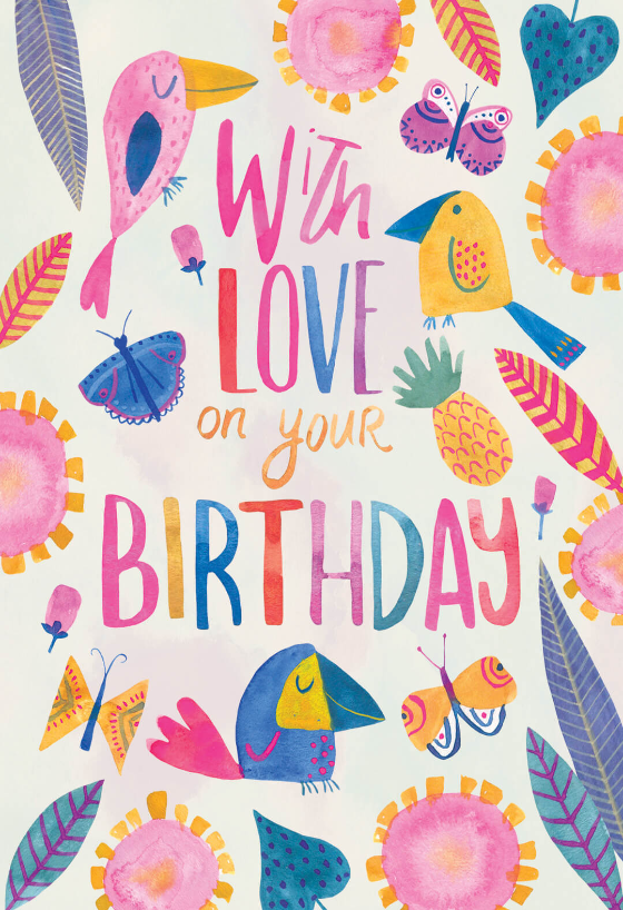 Tropical Take Birthday Card Free Greetings Island