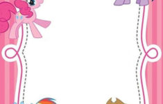 UPDATED Free Printable My Little Pony Birthday