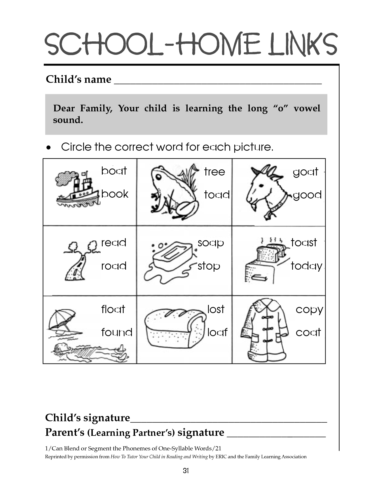 10 Best Images Of Long O Printable Worksheets Printable 