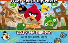 Angry Birds Birthday Invitation PRINTABLE Etsy