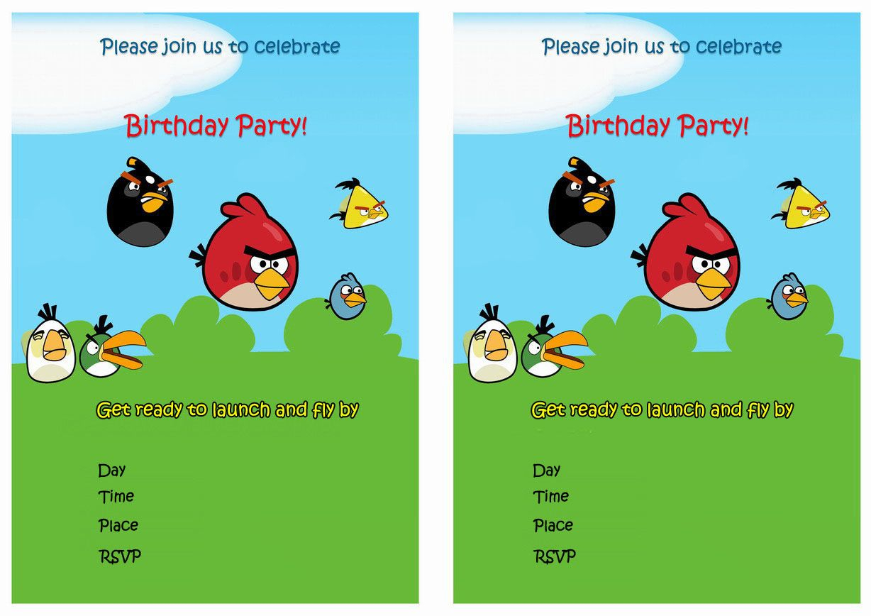 Angry birds birthday invitation2 jpg 1228 868 Bird 