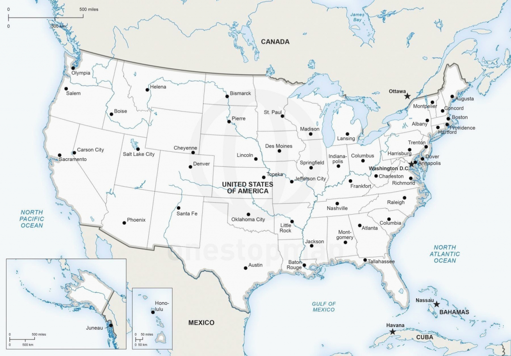 Free Printable Maps Of The United States Printable Us