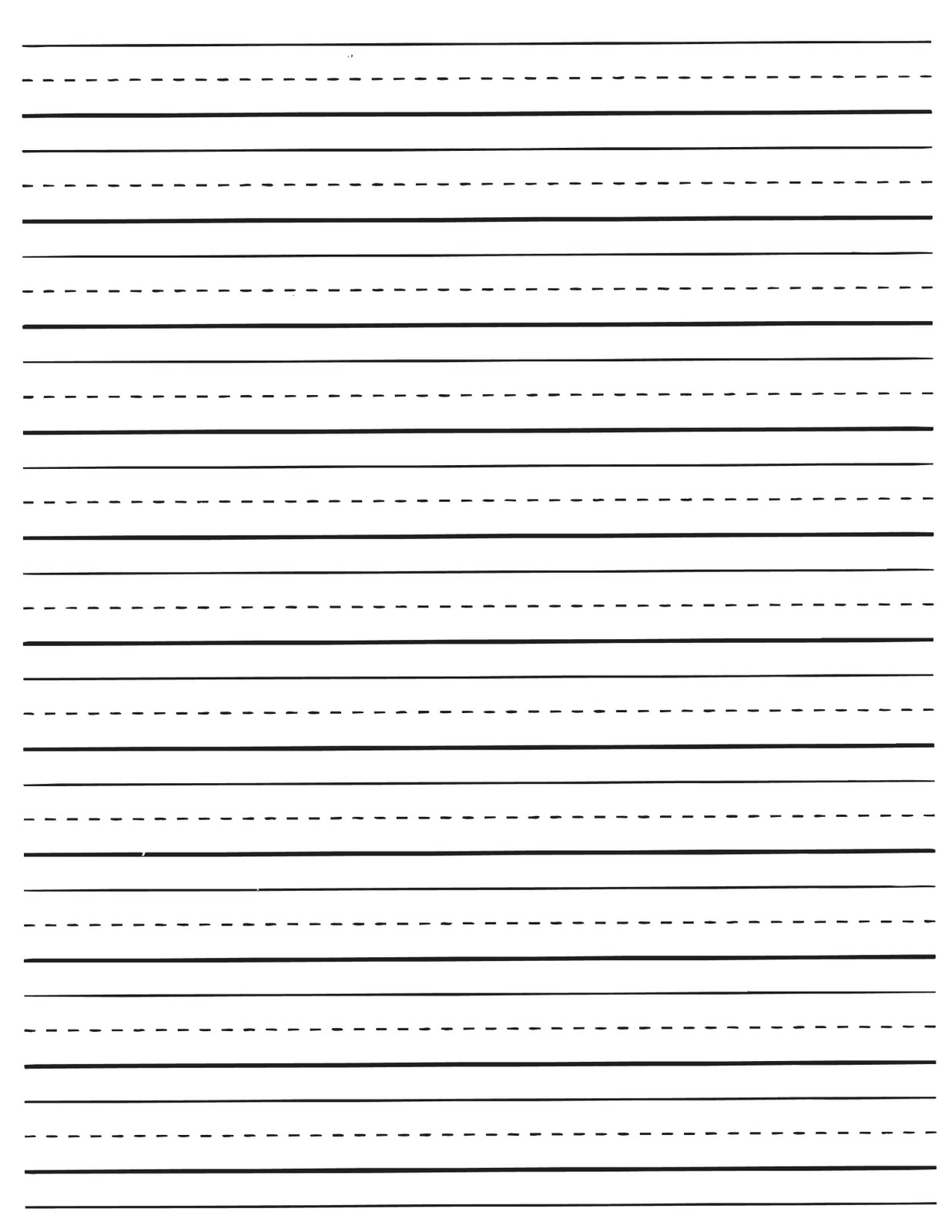 Lined Paper For Kids 101 Printable