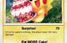 Pok mon Birthday Pikachu 5 5 Surprise Birthday