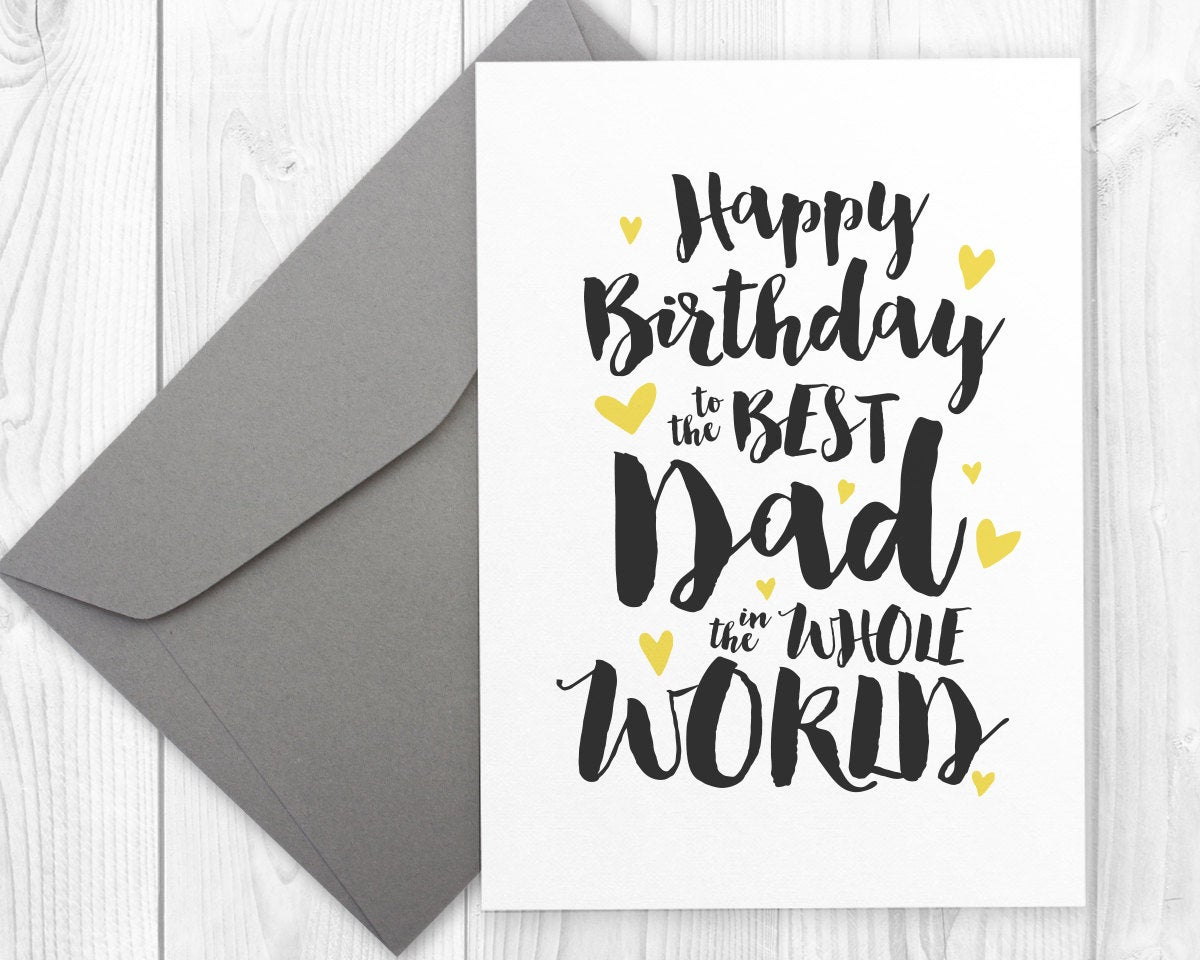 printable birthday cards for dad customize and print happy birthday