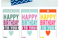 Printable Happy Birthday Tags Eighteen25 Bloglovin