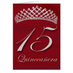 Quincea Era For The 15th Birthday Cards