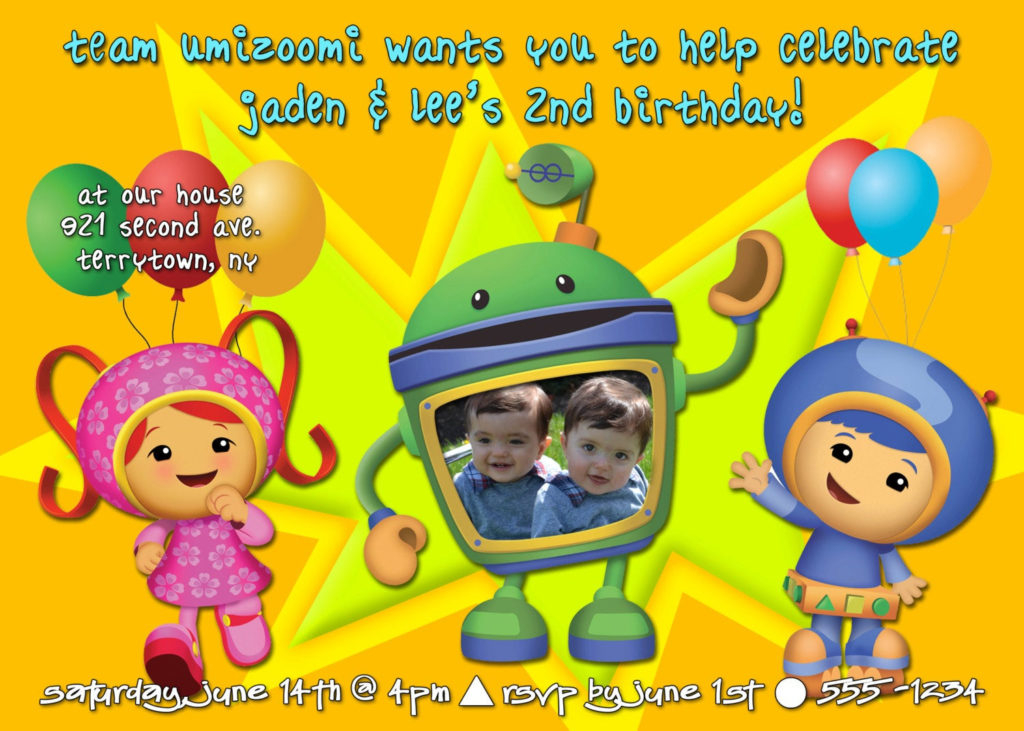 Team Umizoomi Printable Birthday Card Printable Birthday 