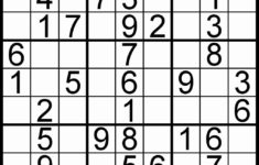 Top Sudoku For Beginners Printable Mitchell Blog