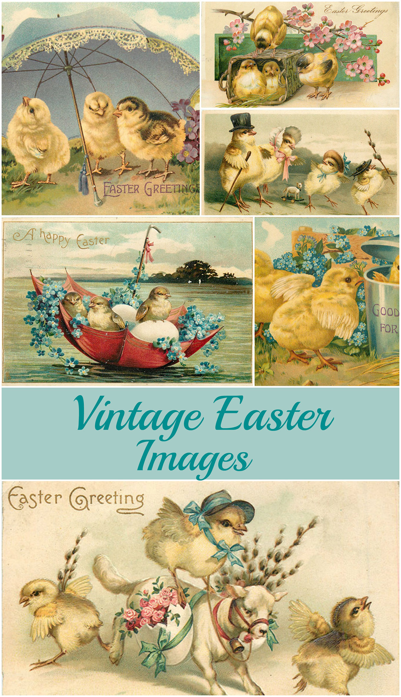 Vintage Easter Images Adorable Free Printables House Of 