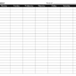 24 Hour Day Planner Template Business