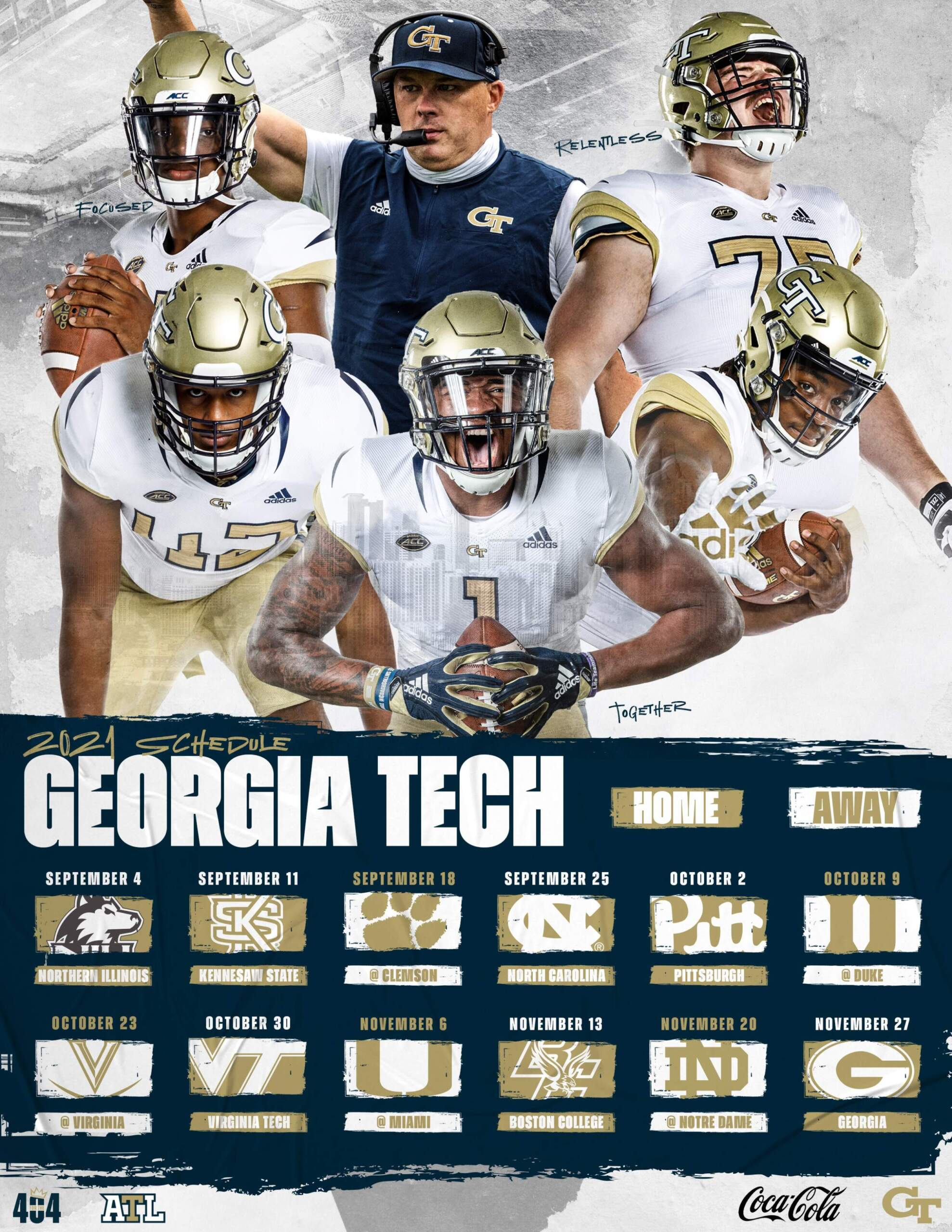 ACC Unveils Georgia Tech s 2021 Football Schedule 