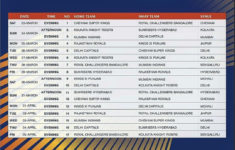 Barclays Premier League Fixtures Table Printable Review