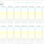 Create Your Next Two Week Calendar Schedule Get Your