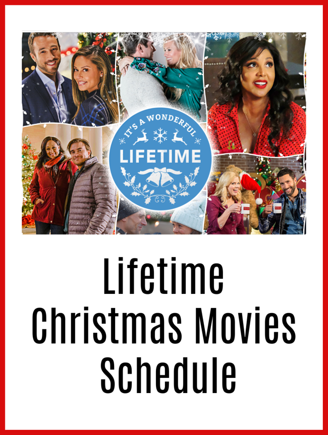 Lifetime Christmas Movies 2021 Printable Schedule