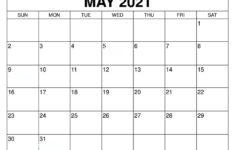 May 2021 Calendar With Holidays Thecalendarpedia