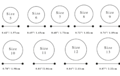 Mens Ring Size Chart Printable That Are Geeky Derrick