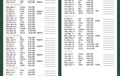 Milwaukee Bucks Schedule Printable PrintableTemplates