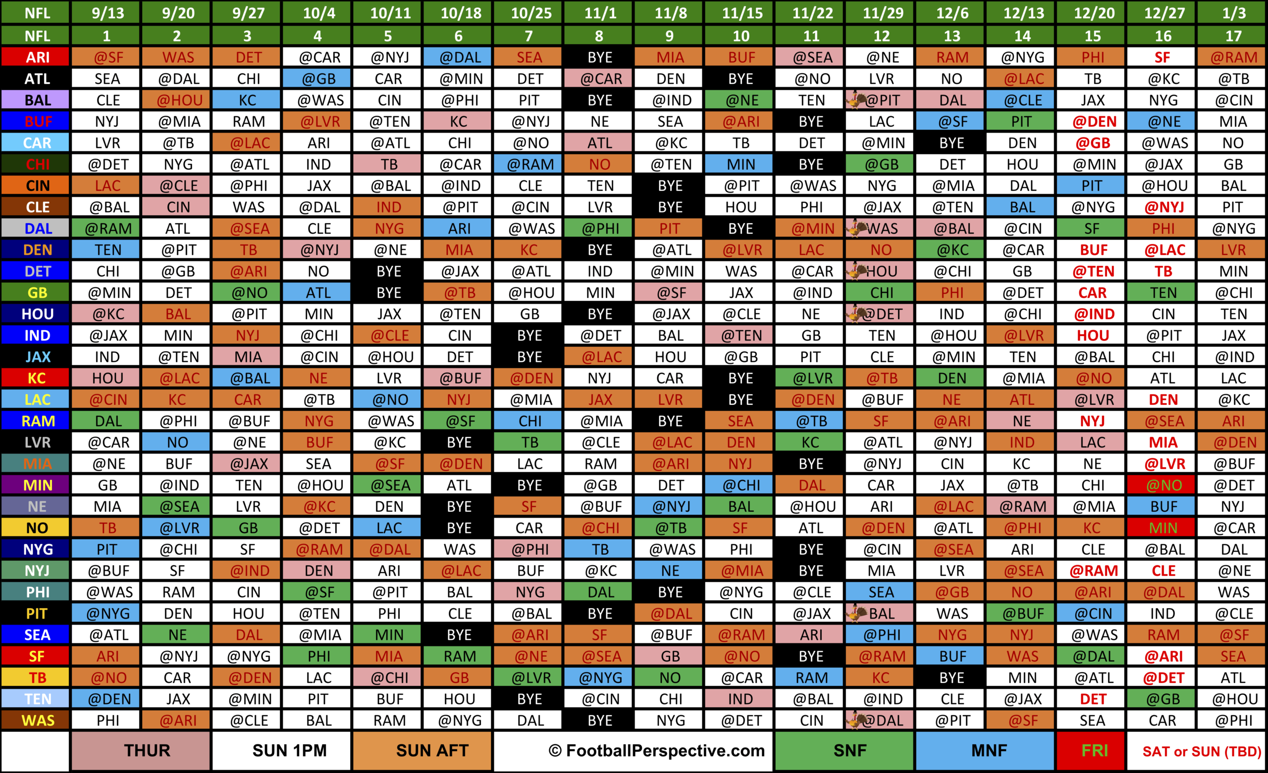 Printable 2021 Nfl Schedules Calendar Printables Free Blank