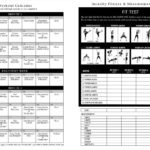 Printable Insanity Workout Calendar Pdf Free Insanity