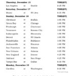 Printable NFL Week 15 Schedule Pick Em Office Pool 2016