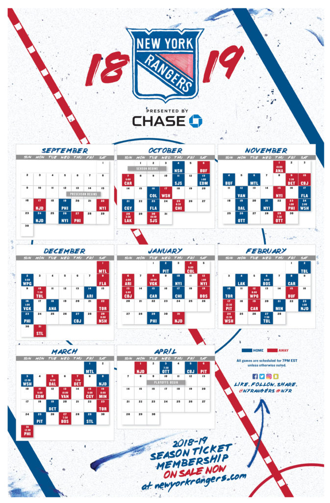 New York Rangers Printable Schedule 2021 19 - FreePrintableTM.com