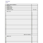 Schedule Of Values Template Printable Receipt Template
