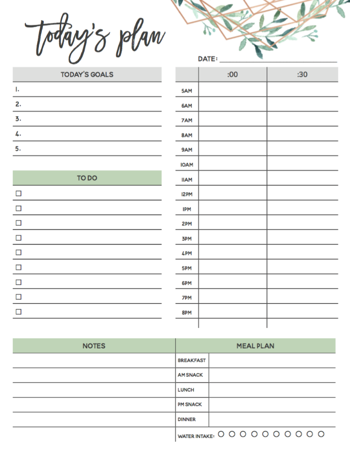 Schedule Template Cute Daily Is Schedule Template Cute