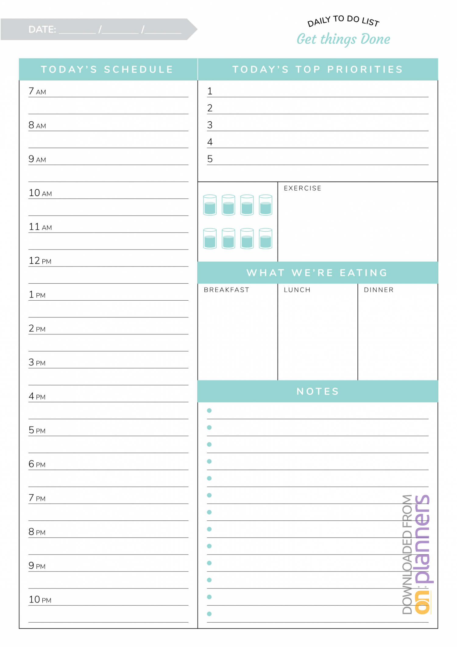 This Template Has Everything You Need To Stay Organized 