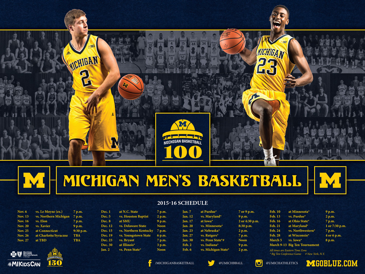 U Of M Basketball Schedule Examples And Forms