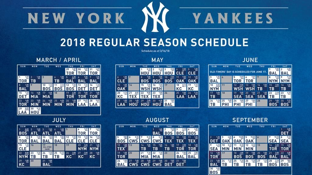 Ny Yankees Schedule 2024 Nissy Krysta