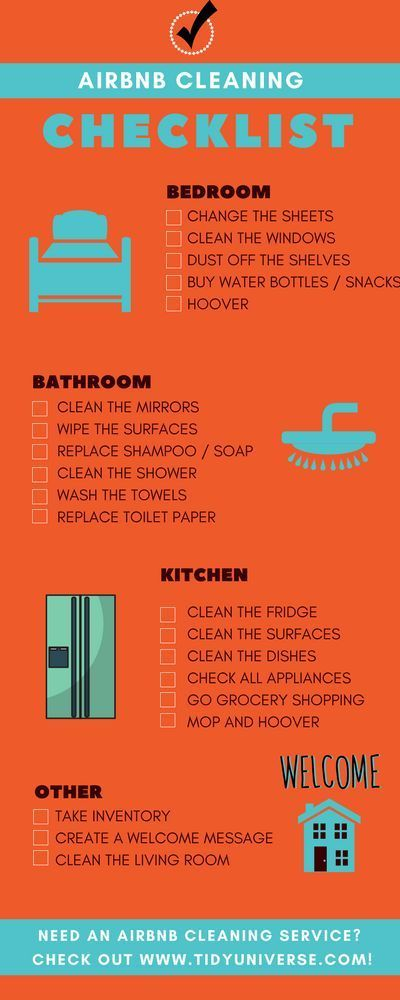 Airbnb Cleaning Checklist Simple But Effective Way To 