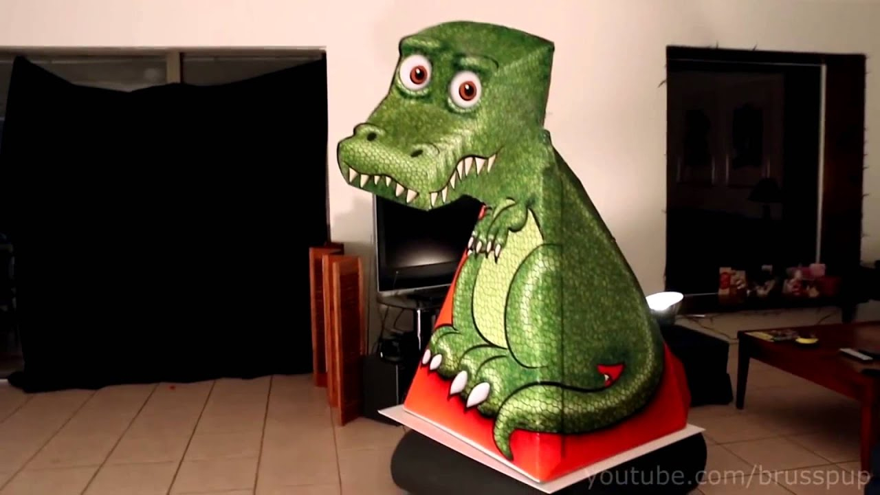 Amazing T Rex Illusion Short Version YouTube