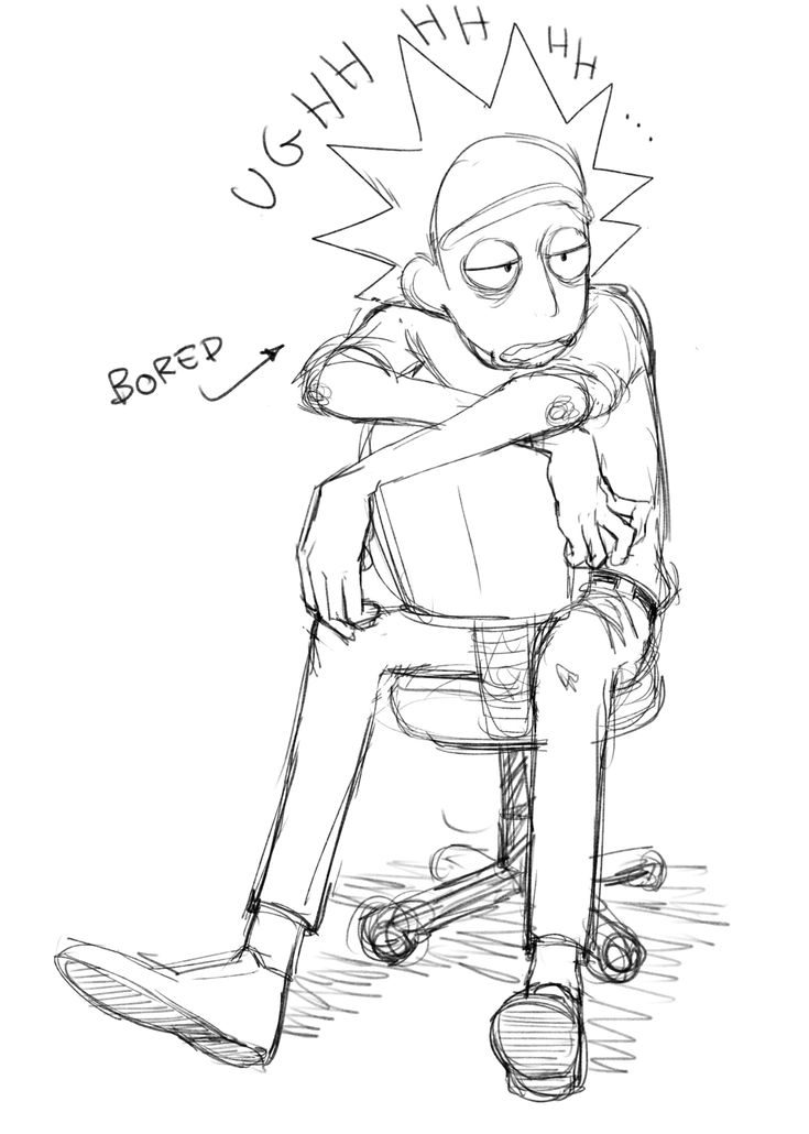 Dimokido Boredommmm Rick And Morty Morty Morty Fanart