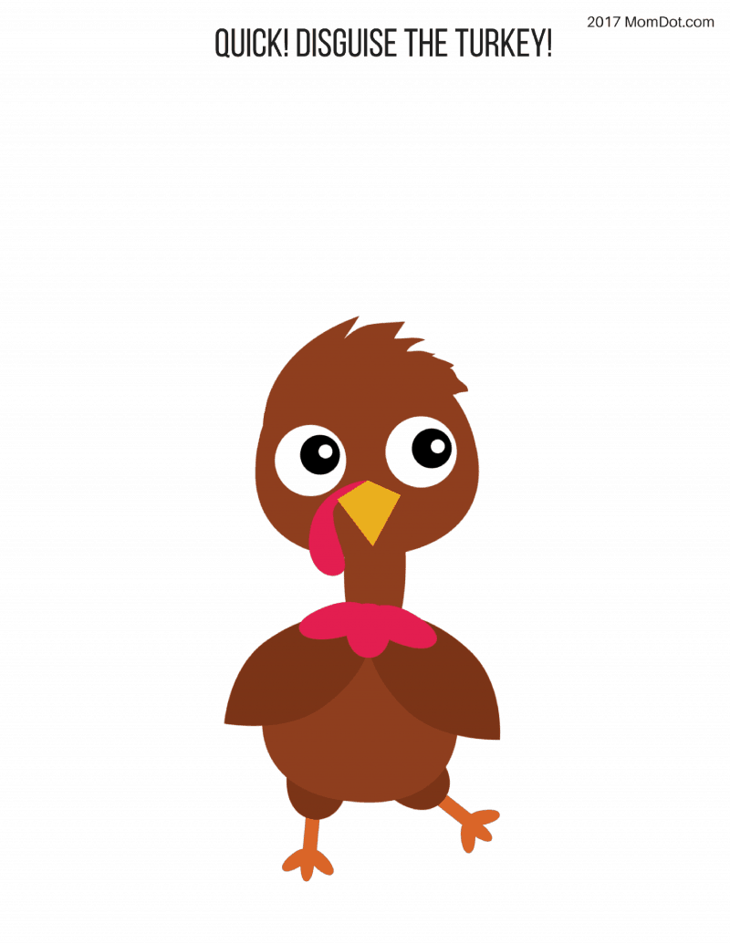 Disguise The Turkey Templates Free Download 