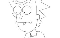 Free Rick And Morty Coloring Pages Educative Printable