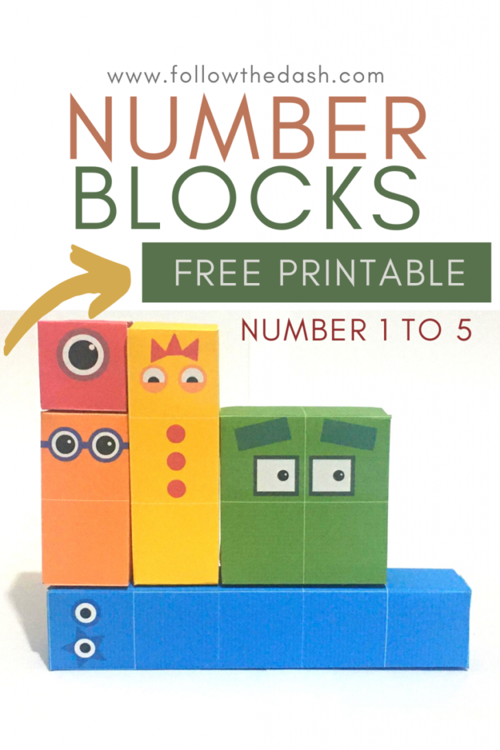 Numberblocks Printables Faces Kidsworksheetfun | FreePrintableTM.com