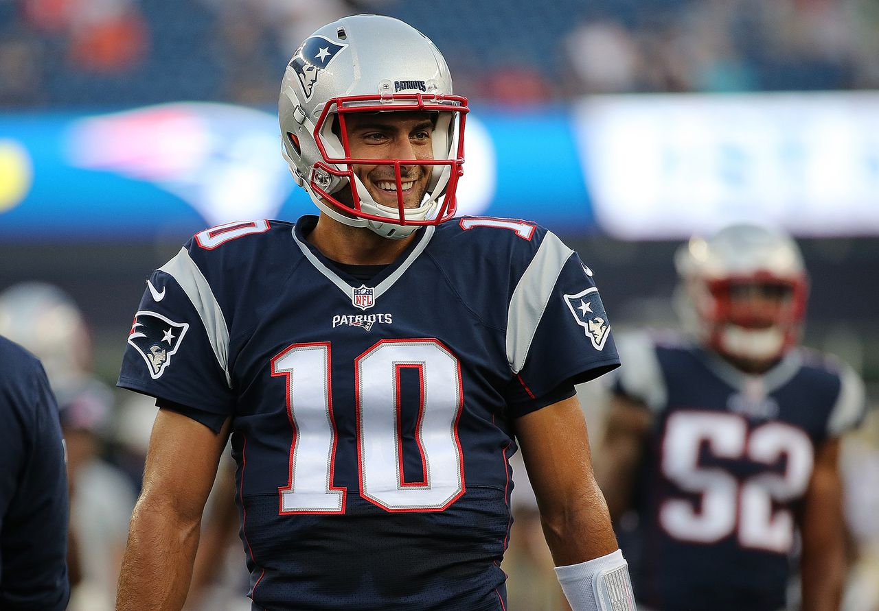 Patriots QB 2021 Jimmy Garoppolo Among Many Who Could