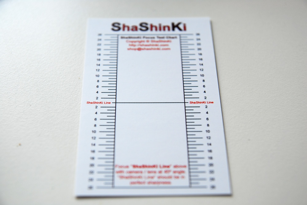 ShaShinKi Focus Test Chart FREE DR KOH KHO KING