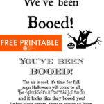 You Ve Been Booed Printable You Ve Been Booed Halloween