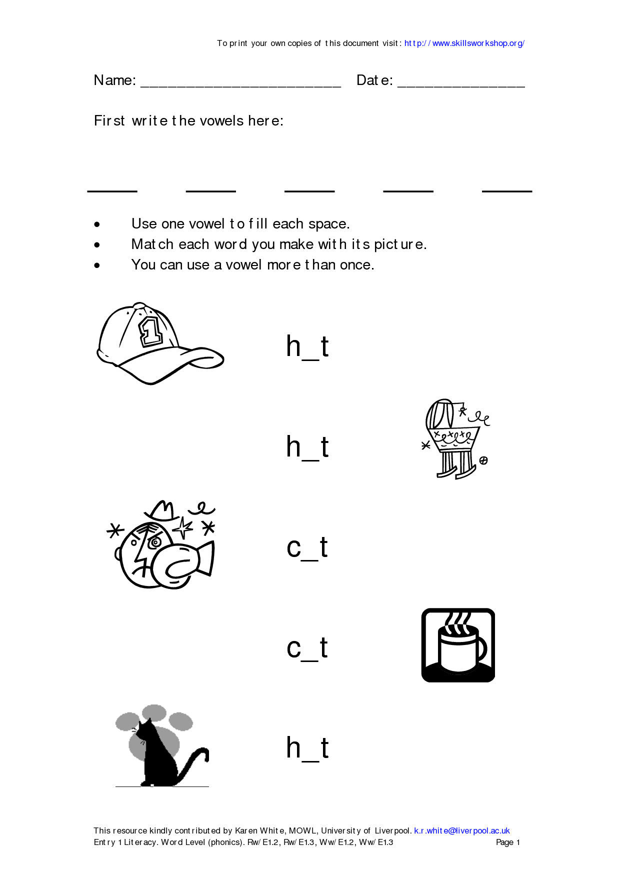 12 Best Images Of First Grade Phonics Worksheets Blends 