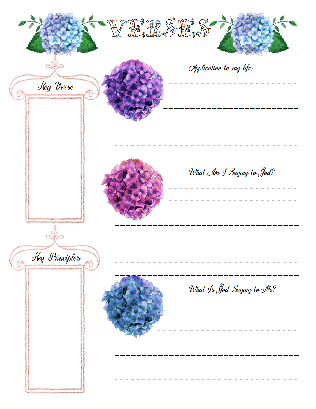 15 Free Bible Journaling Printables And Templates 