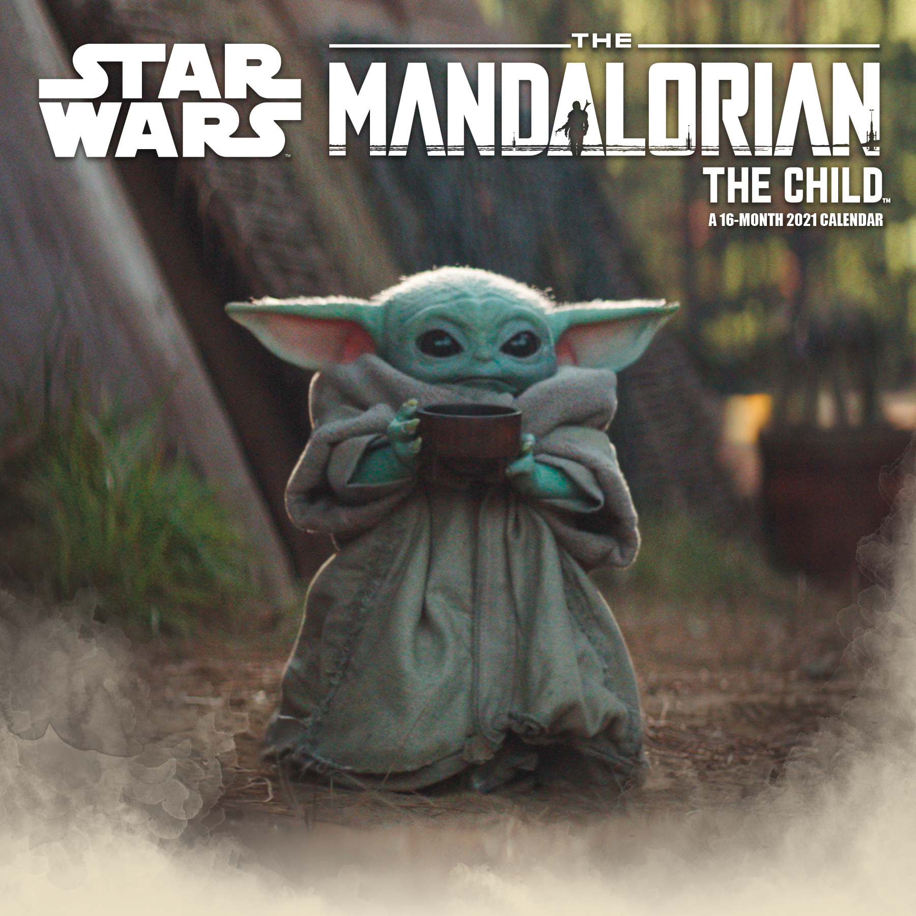 2021 Star Wars Mandalorian The Child Wall Calendar 