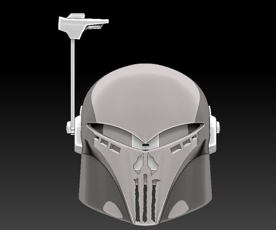 3d Printable NightShade Mandalorian Helmet Sabine Wren