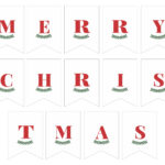 4 Best Free Printable Merry Christmas Lettering