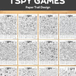 40 I Spy Game Printables Paper Trail Design Classroom