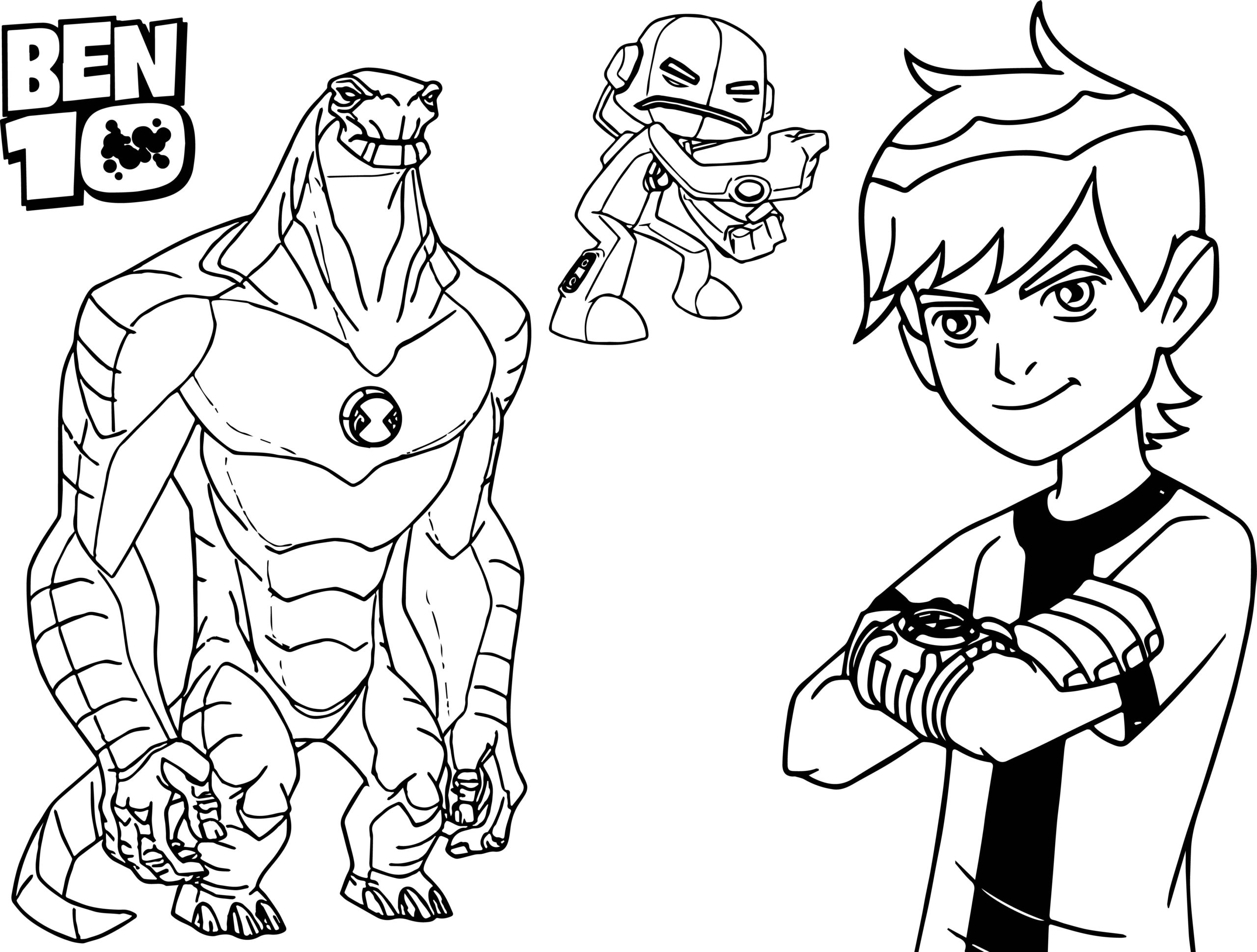 Alien Adventures Ben 10 20 Ben 10 Coloring Pages Free 