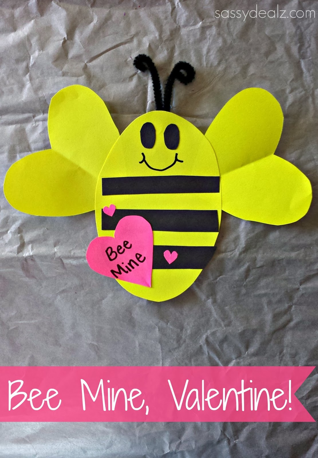  Bee Mine Valentine s Day Craft For Kids Crafty Morning