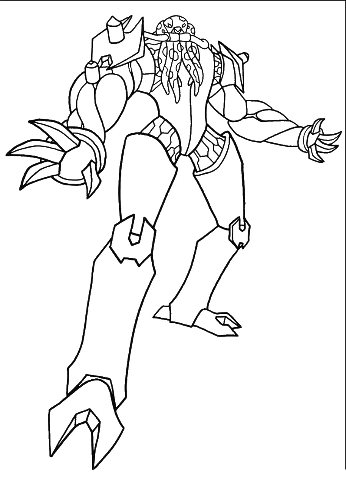 Ben 10 Coloring Pages